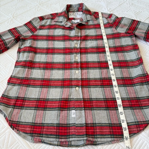 Frank & Eileen EILEEN Relax Button Up Plaid Shirt Size XS - Picture 7 of 10